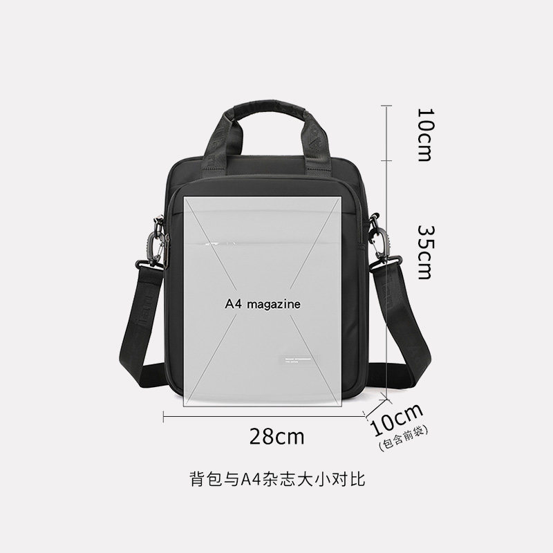 Large capacity for men's business briefcase