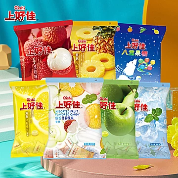 【任选3包】上好佳多口味水果糖500g/袋[14元优惠券]-寻折猪