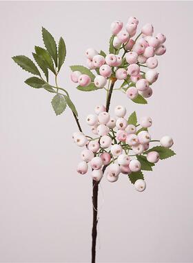 高品质仿真花手感保湿蓝莓果束婚庆婚礼大堂装饰品插花花果实道具