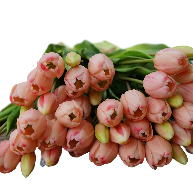 郁金香花束高质仿真花把束插花北欧客厅室内餐桌装饰花艺婚庆假花,淘宝优惠券,粉丝福利购,淘宝优惠卷