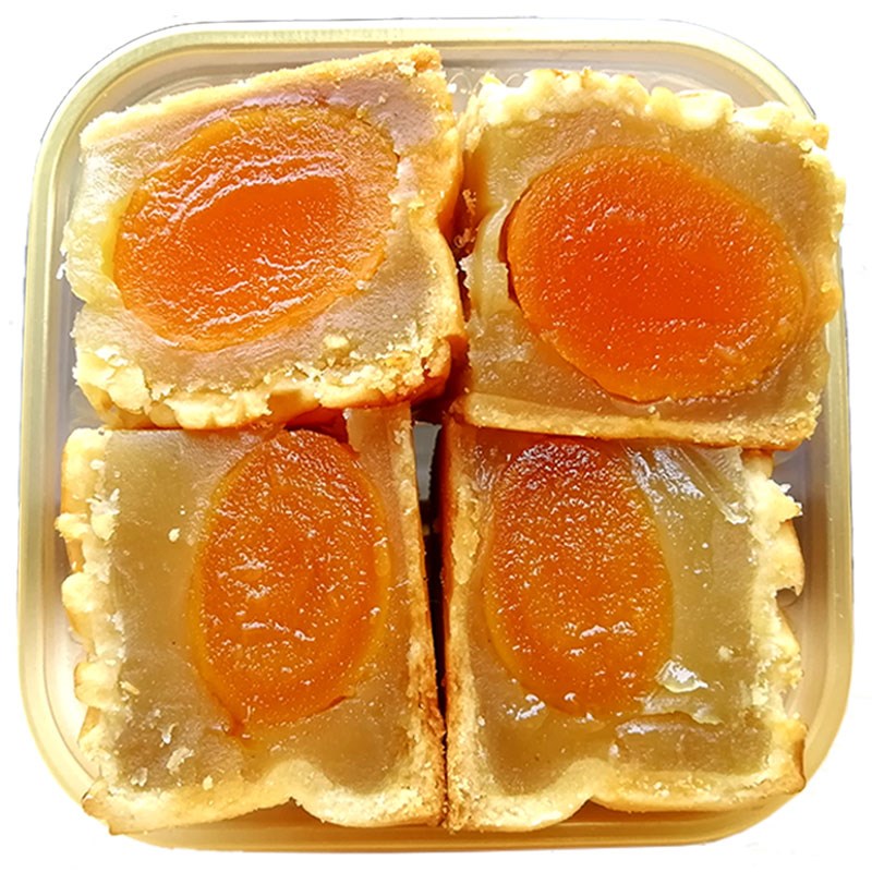 庶州农社旗舰店广州皇上皇酒家双黄白莲蓉月饼散装多口味传统老广式蛋黄莲蓉豆3