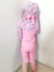 Summer Love Children Pink Zebra Siamese Ins Áo tắm cho bé Baby Princess Công chúa dễ thương Surf Suit Set - Bộ đồ bơi của Kid mua do boi cho be Bộ đồ bơi của Kid