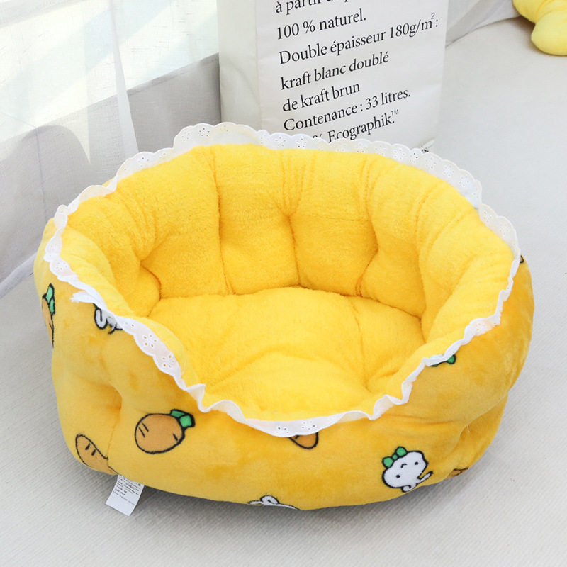 加高宠物窝挡风狗窝保暖猫咪窝加大宠物床蕾丝猫窝宠物日用品批发,淘宝优惠券,粉丝福利购,淘宝优惠卷