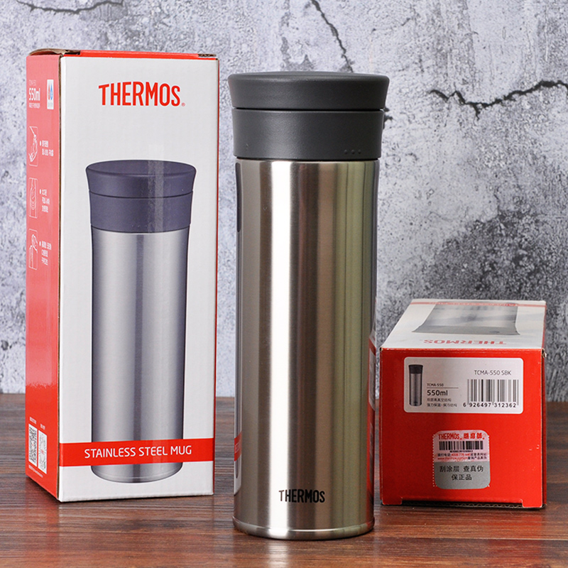 THERMOS膳魔师不锈钢保温杯茶杯带茶隔 TCMA-550 TCMA-400水杯-图2