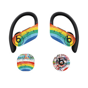 SkinAT Powerbeats Pro耳机贴纸 防刮花 beats真无线耳机保护贴膜