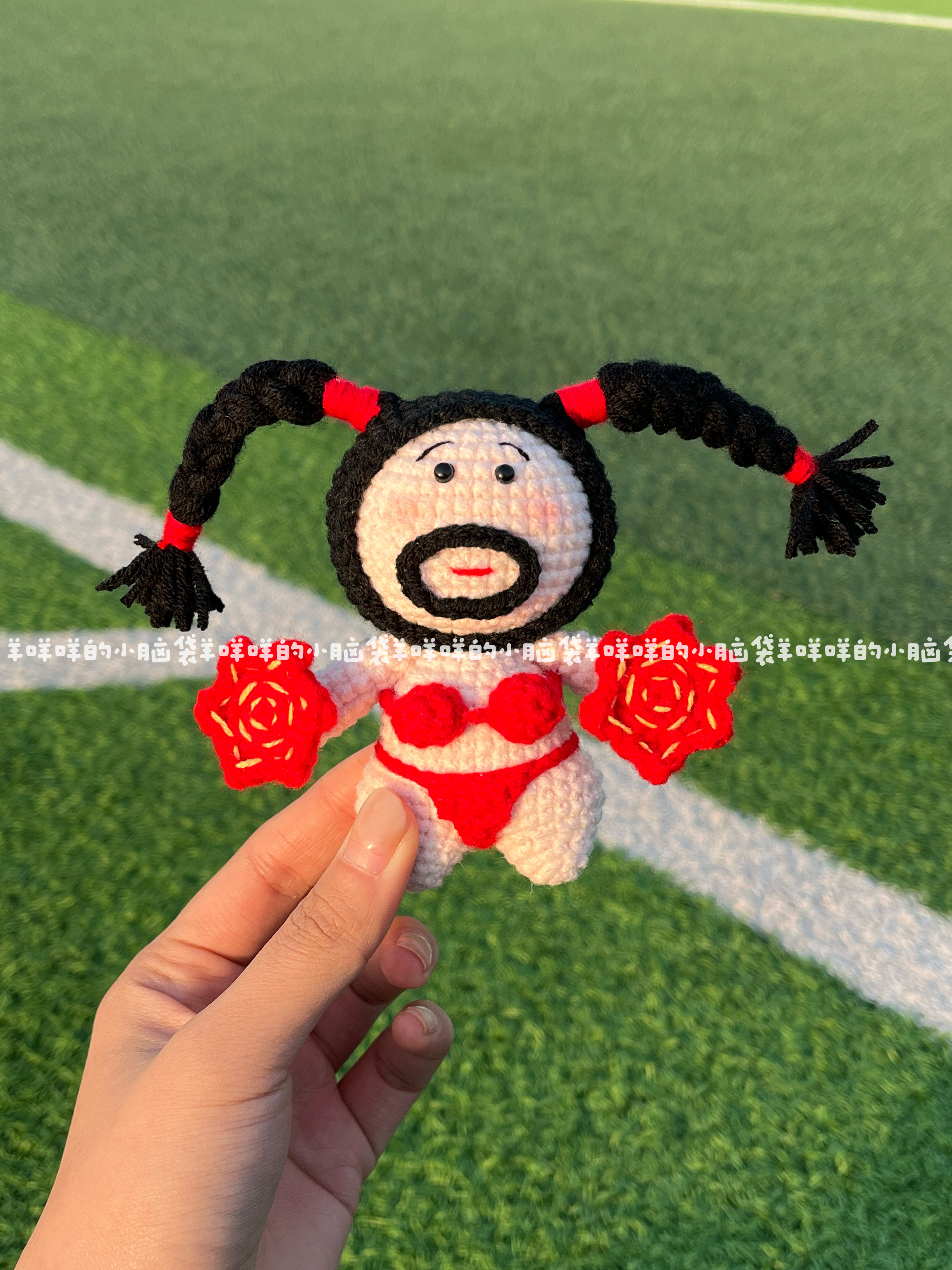 DIY比基尼如花二人转钩织搞怪玩偶毛线编织材料包钩针创意搞怪,淘宝优惠券,粉丝福利购,淘宝优惠卷