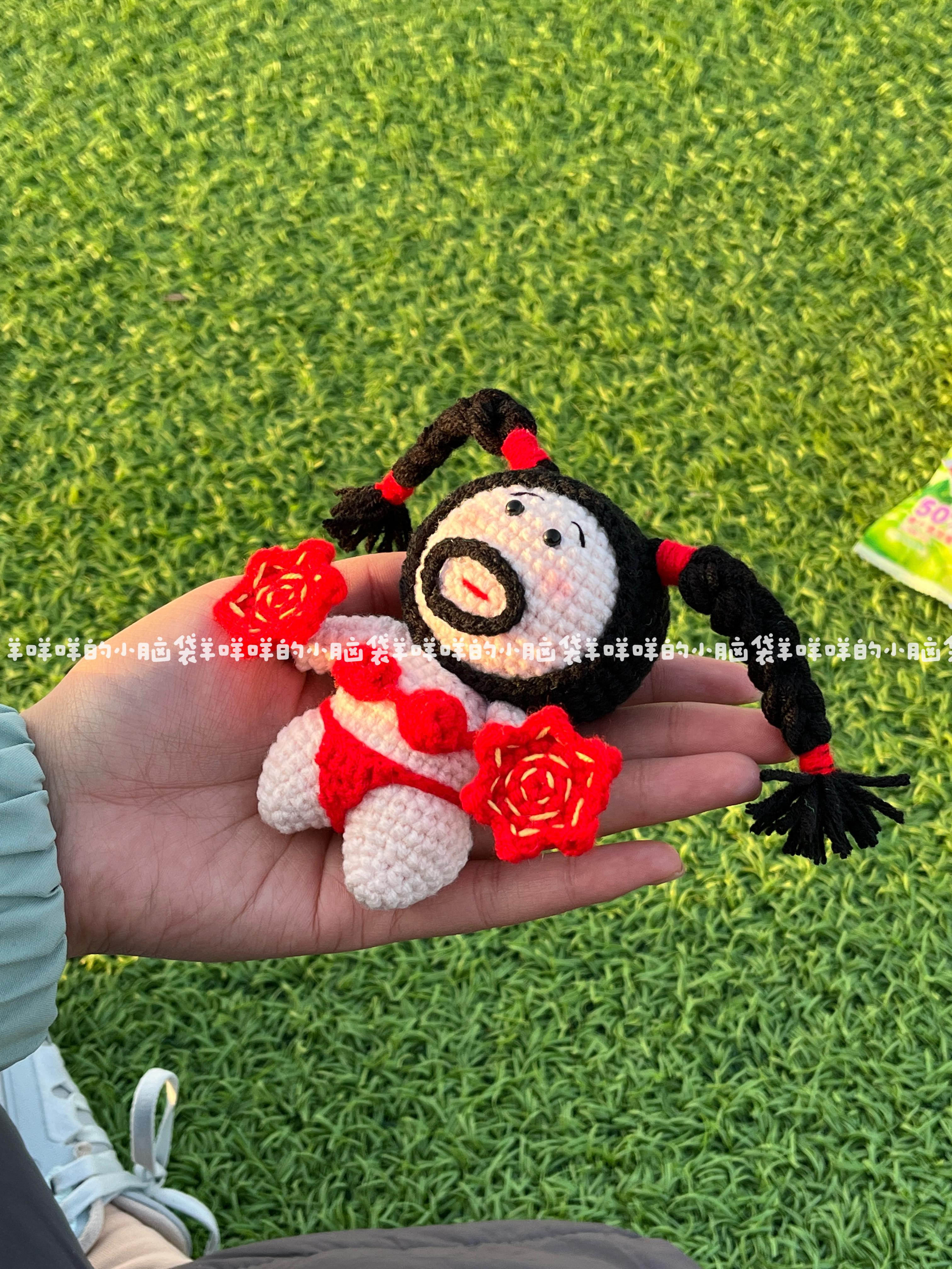 DIY比基尼如花二人转钩织搞怪玩偶毛线编织材料包钩针创意搞怪,淘宝优惠券,粉丝福利购,淘宝优惠卷