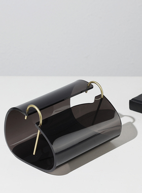 餐桌装饰摆件亚克力收纳现代轻奢