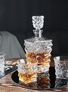 简约现代轻奢威士忌酒具摆件酒柜