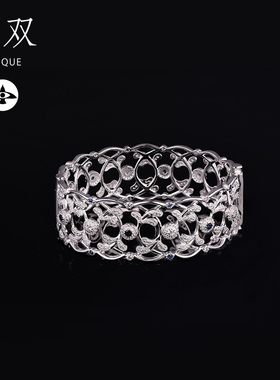 银饰原创设计风手镯耳钉戒指环