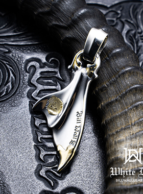 BWL正品银饰全视之眼鎏金鱼尾