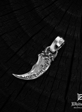 BillWallLeather925银吊坠