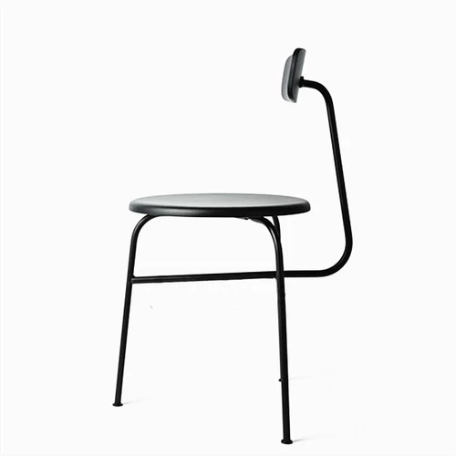 Северный дневной обеденный стул Железный сталь стальной стул Гомера Кофейня Сеть красное кресло на стойке стола на заднем кресле легкий роскошный креативный стул