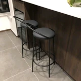 Стул Nordic Iron Art Bar ins Современный минимализм легкий свет -плавник -на стойке фронта высокий стул с сеть