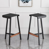 Nordic Modern Iron Bar Стул Ins Simplicity, легкая роскошная мода на стойку передового стола высокий бар онлайн красный обеденный стул