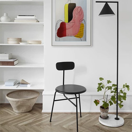 Северный дневной обеденный стул Железный сталь стальной стул Гомера Кофейня Сеть красное кресло на стойке стола на заднем кресле легкий роскошный креативный стул