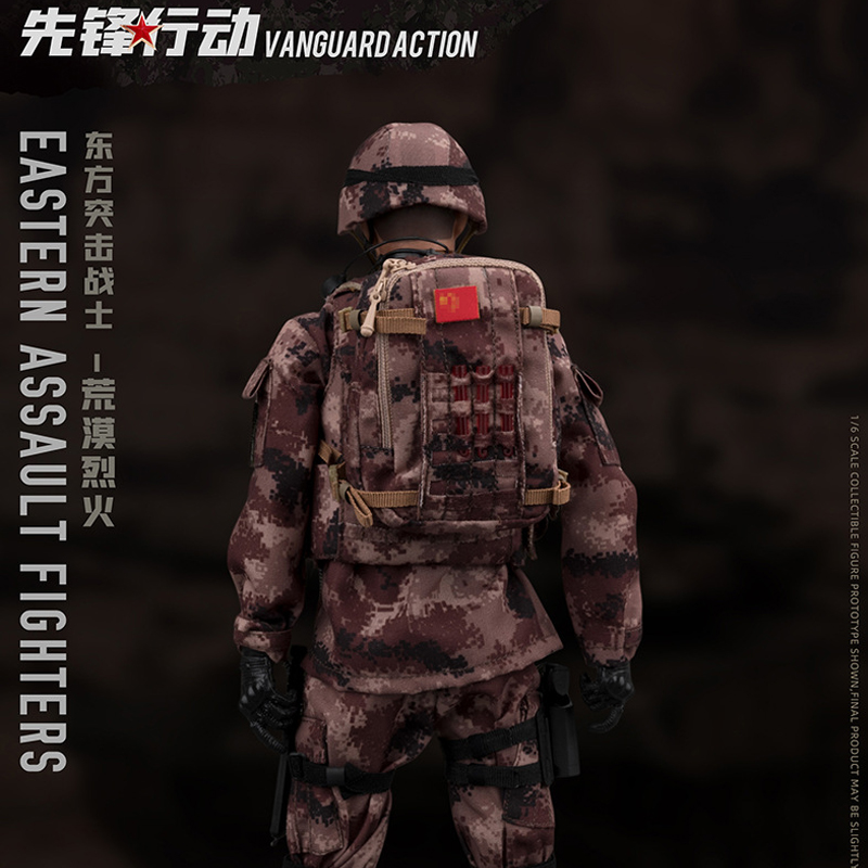 1/6兵人解放军模型 PLA陆军特种兵手办送退伍老兵送男友关节可动-图1