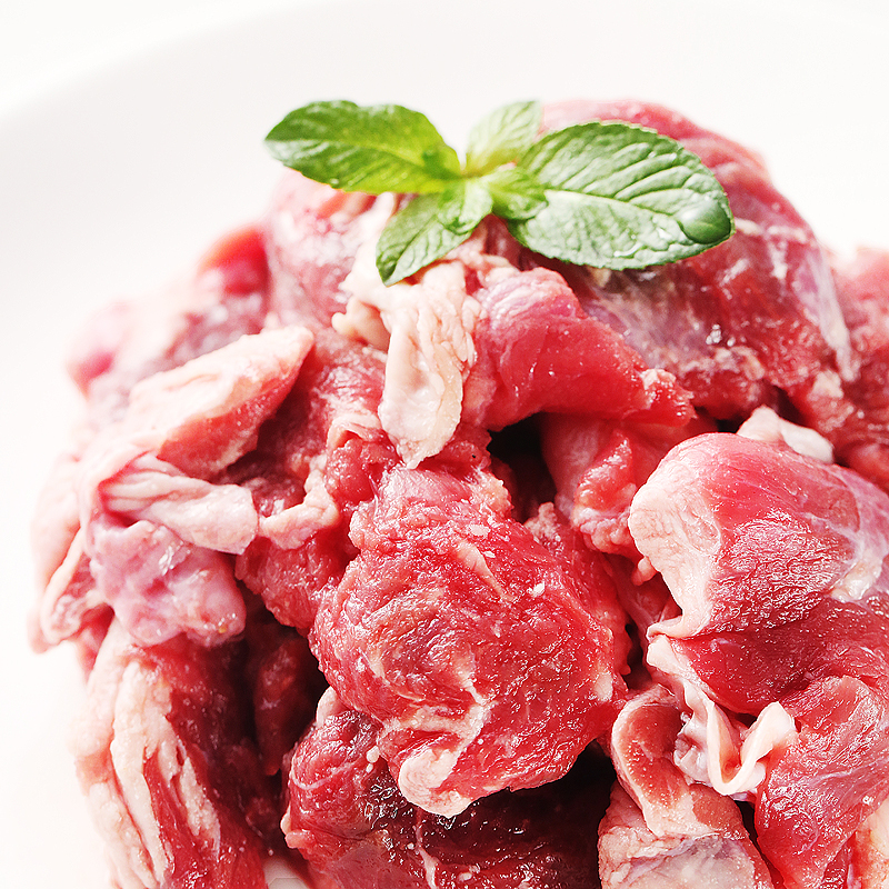 美享时刻旗舰店进口原切筋头巴脑4斤真牛肉新鲜冷冻生鲜火锅未腌制下酒碎牛筋2