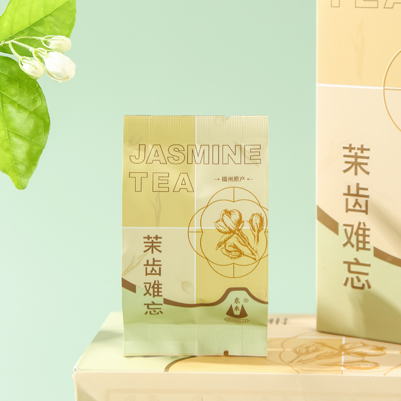 东来茶业福建茉莉花茶清香浓香耐泡特级茉莉花茶2022新茶茉齿难忘