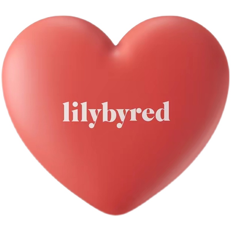 韩国新品Lilybyred爱心形单色腮红膏01 02粉自然裸妆珠光微闪提亮 - 图3