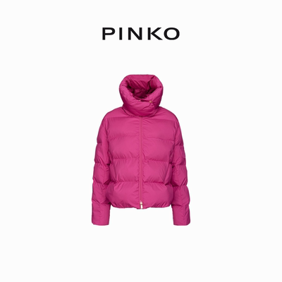 【秋冬新品】PINKO2023女装连帽长袖棉服外套101602A11N