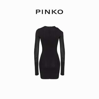 【秋冬新品】PINKO2023女装针织短款连衣裙102489A1BQ