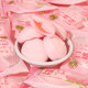 Hsu Fuji Sandwich Marshmallow White Peach Flavor Mixed Candy Snacks Bulk Wedding Candy Snack Food Snacks