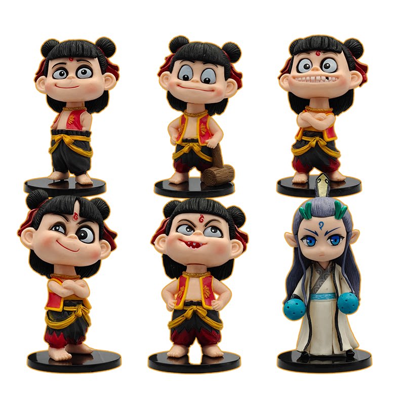 手办哪咤之魔童闹海天生羁绊敖丙电影同款周边潮玩摆件男女生礼物