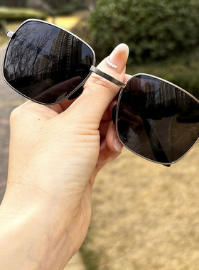 男女时尚折叠偏光太阳镜