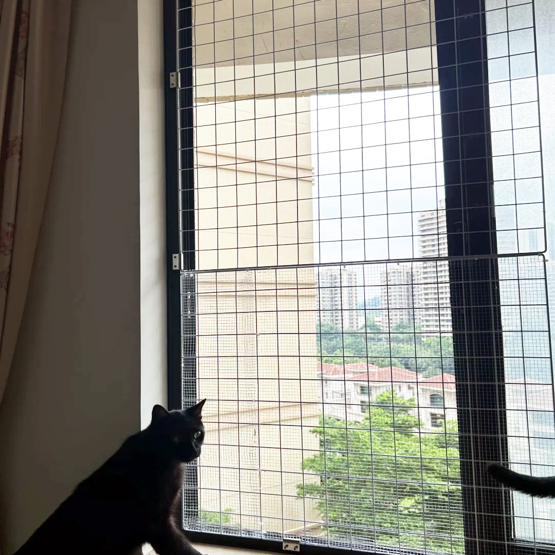 防猫咪封窗网阳台围护栏窗台网格防护网防盗窗户外通风防坠安全网,淘宝优惠券,粉丝福利购,淘宝优惠卷