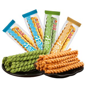 众望手工小麻花500g