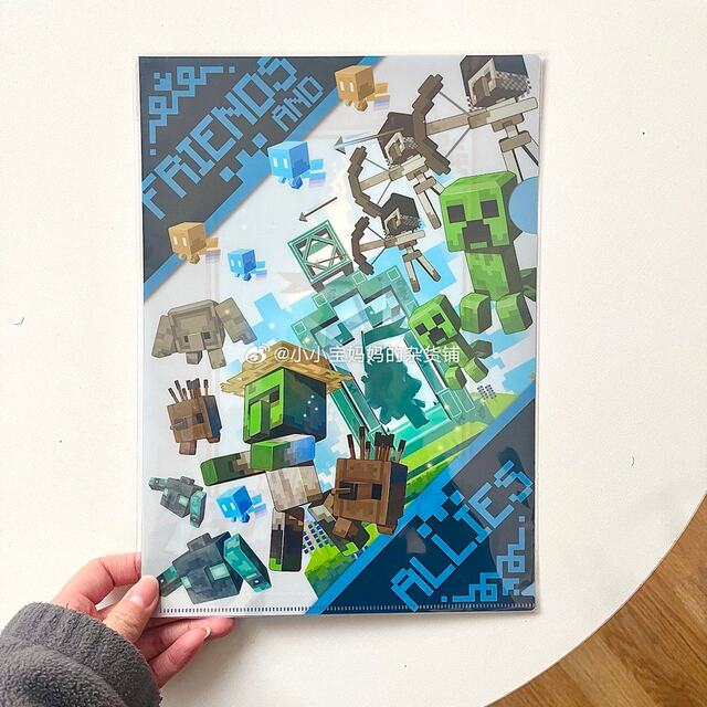 MINECRAFT single page/multi-page folder