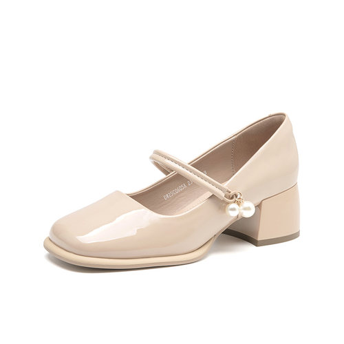 大东dd高跟女鞋2026春新款法式气质复古晚晚风配旗袍单鞋玛丽珍鞋 - 图3