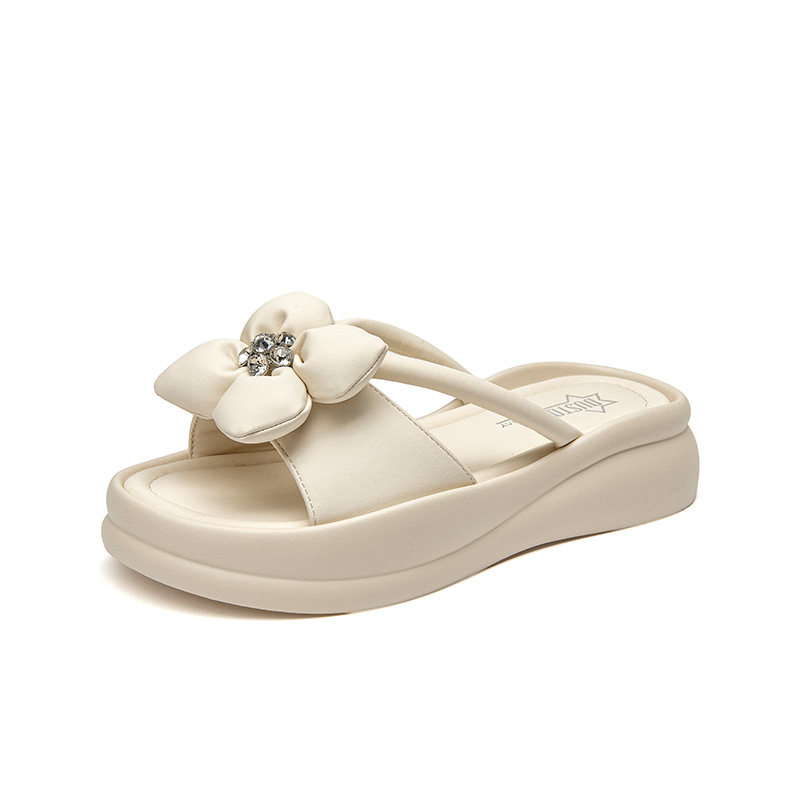 大东dd拖鞋女2026新款夏季外穿厚底女鞋蝴蝶结一字拖软底沙滩凉鞋,淘宝优惠券,粉丝福利购,淘宝优惠卷