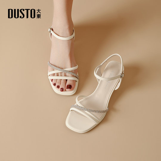 Dadong women's sandals 2025 summer new exquisite women's shoes