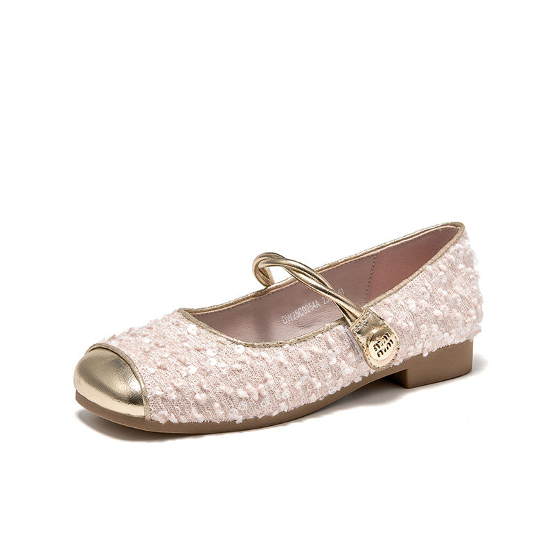 大东dd浅口单鞋女鞋2026新款春爆款法式仙女玛丽珍鞋亮片平底女鞋,淘宝优惠券,粉丝福利购,淘宝优惠卷