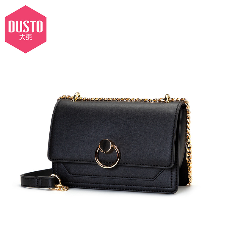 dusto旗舰店大东新款夏季斜跨单肩欧美时尚纯色简约小方包女包20S9029A0