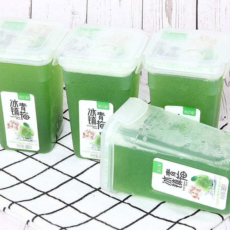 奇幻果冰镇青梅汁380gx6夏季酸梅汤 旺通食品纯果蔬汁