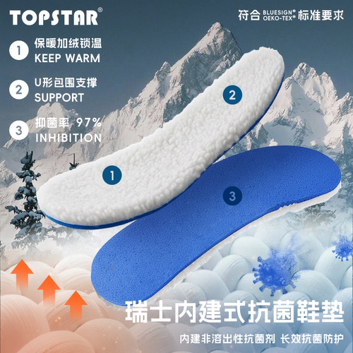 【25冬季】TOPSTAR儿童雪地靴新款女童雪地靴男童保暖宝宝棉鞋 - 图1