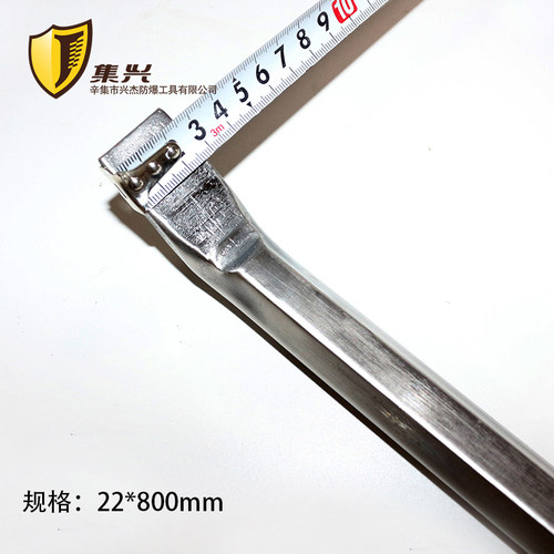 不锈钢撬棍防磁防腐蚀耐酸碱六棱撬杠六方撬棍800-1600mm多种规格 - 图2