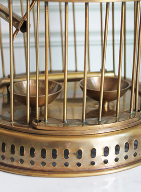 国外进口手工黄铜会所家居装饰