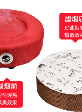 艾灸坐垫蒲团家用坐灸仪臀部熏蒸仪凳工具艾灸盒子随身灸座椅器具