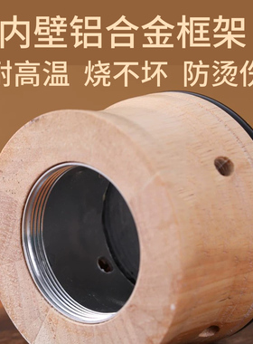 面部桃花灸砭石艾灸罐家用脸部温灸按摩刮痧工具美容院艾灸神器