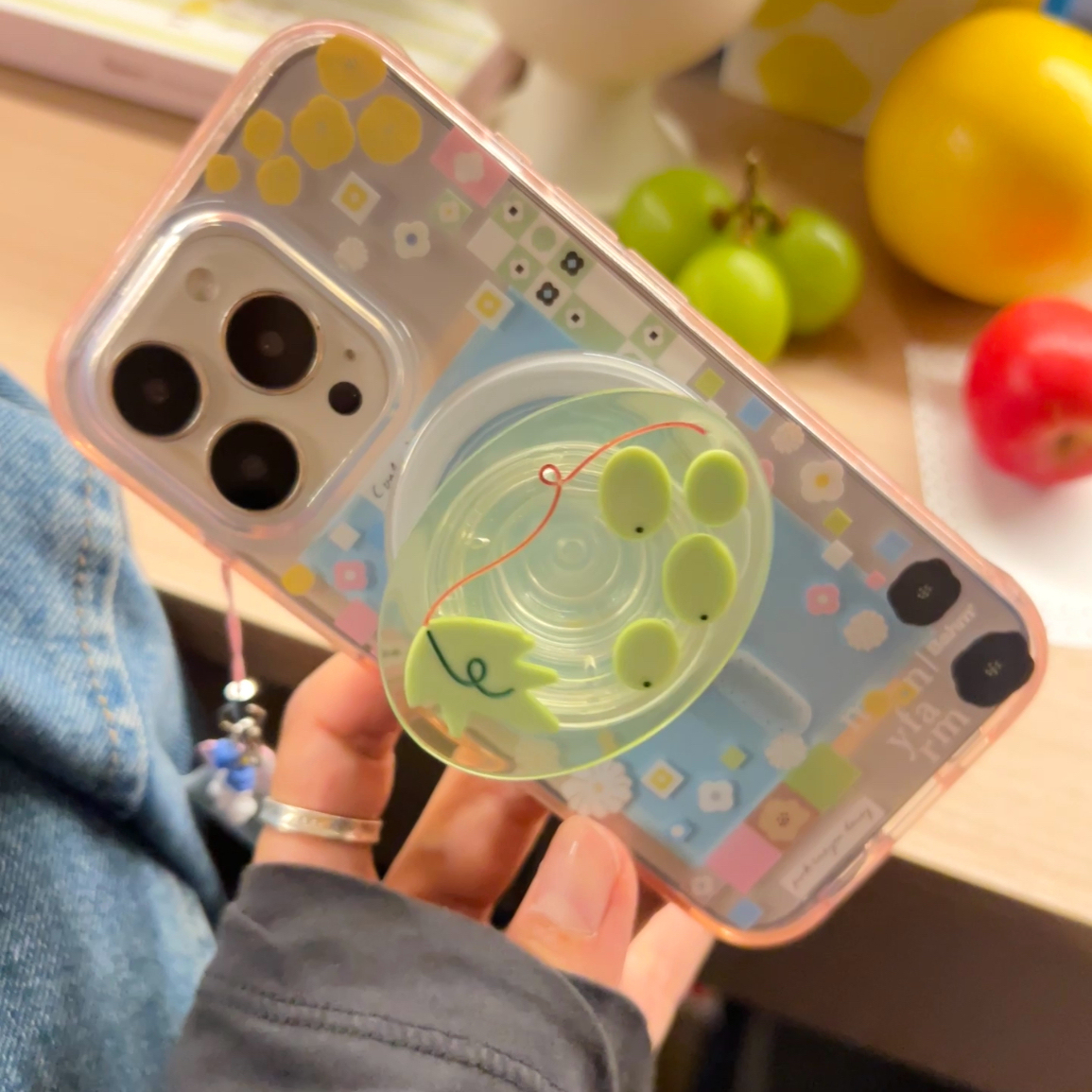 初秋田园风!香蕉树研究所*moonyfarm 联名款 磁吸手机壳ins风原创手机壳适用于iPhone16pro Max 13 17pro - 图1