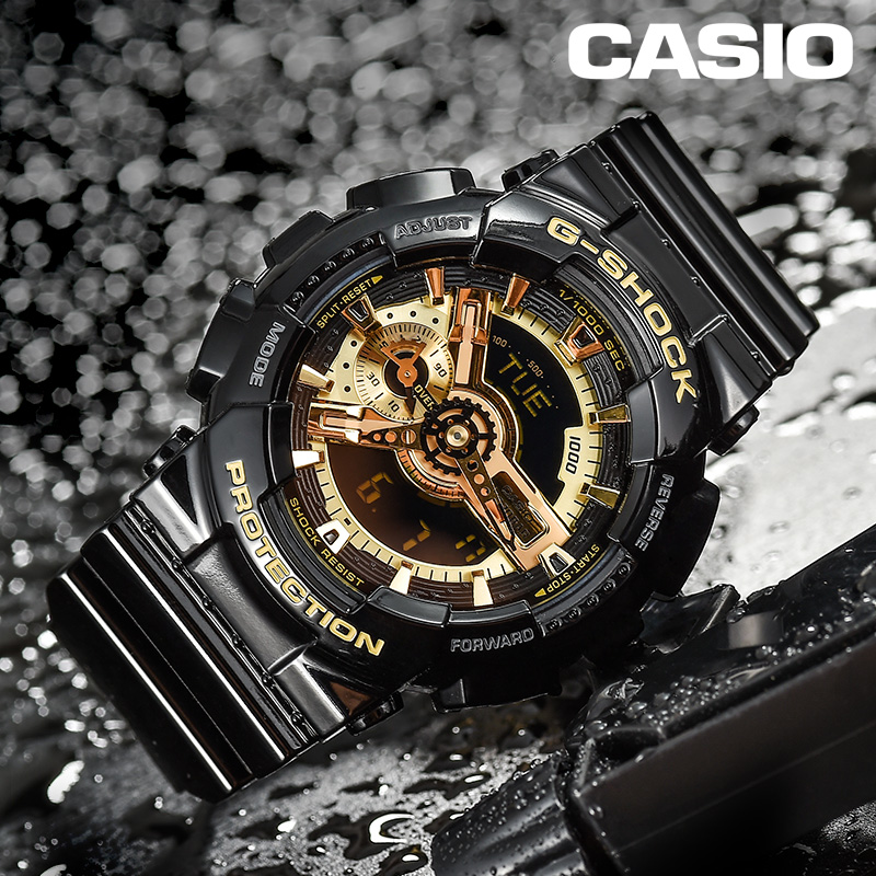 shock g 漫威联名限定 GA110 黑金悟空版限量 gshock 卡西欧运动手表男 shock g 漫威联名限定 GA110 黑金悟空版限量 gshock 卡西欧运动手表男