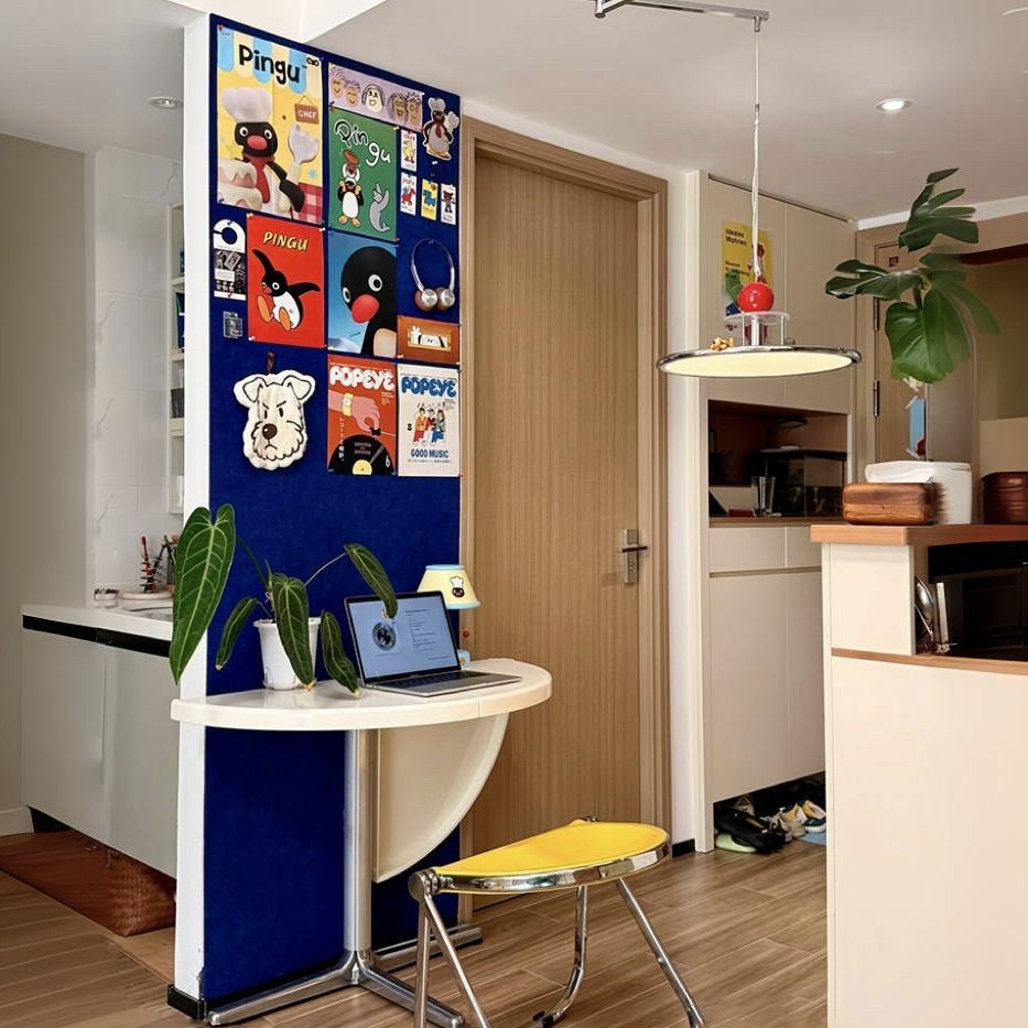 【包豪斯】毛毡墙贴装饰软木板展示板照片墙客厅墙面改造白墙遮丑,淘宝优惠券,粉丝福利购,淘宝优惠卷