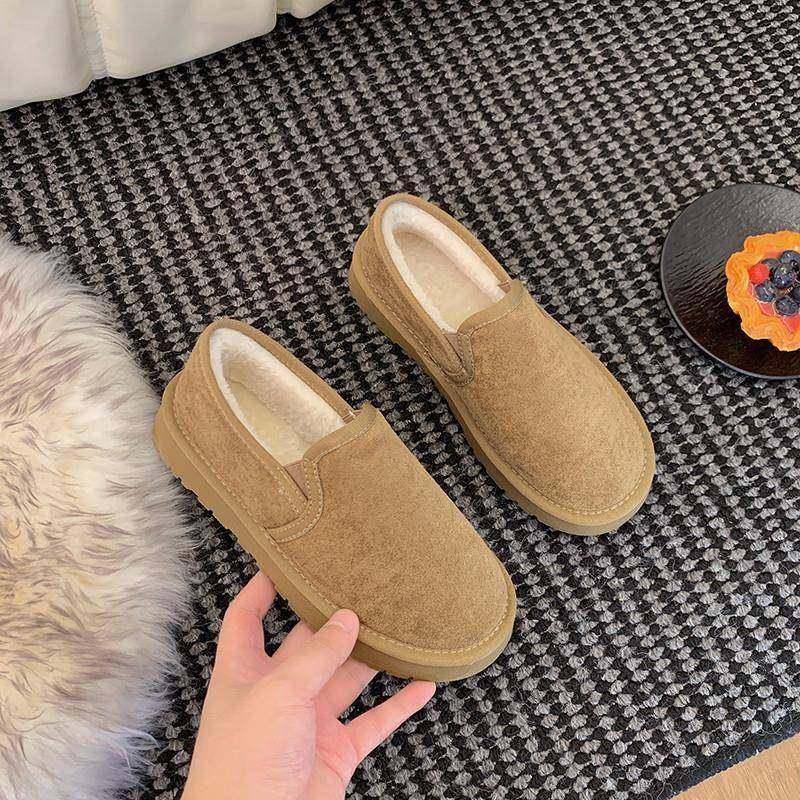 新款春秋勃肯鞋女2026一脚蹬懒人鞋保暖平底百搭大尺码0120h,淘宝优惠券,粉丝福利购,淘宝优惠卷