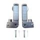 Yadi Electric Vehicle Pedal Little Turtle King Pedal Electric Motorcycle Back Seat Fotrest Footest Knife Mi Cai Folding Emma