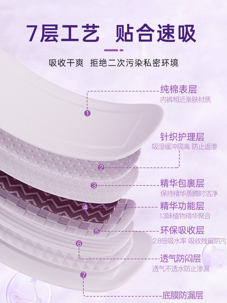 妇炎洁贴护理纯棉护垫女私密雪莲 妇炎洁佳泰护垫