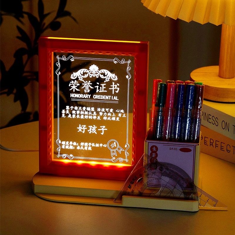 创意小夜灯励志男女生定制中考礼物圣诞节元旦节毕业公司礼品